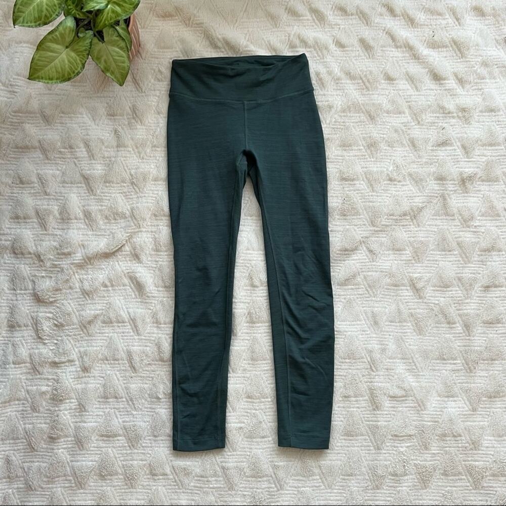 Outdoor Voices Forest Green 7/8 Flex Leggings